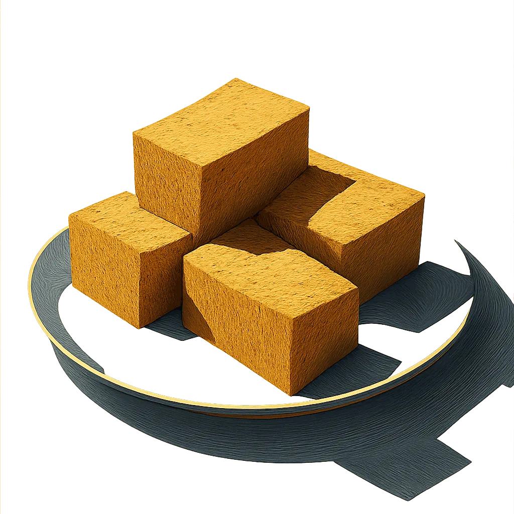 Fried tofu